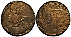 1631 Antwerp Token, Battle of Abrolhos - Felipe IV of Spain