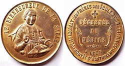 Jean-Baptiste de La Salle, Prix au mérite, Pensionnat des Frères Chrétiens à Lyon (var. ex.2)