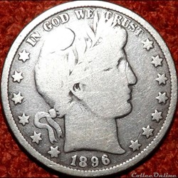 1896 Half Dollar