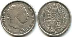 George III - 1 Shilling 1818 - United Kingdom of Great Britain