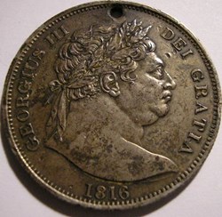 George III - Half Crown 1816 - Great Britain