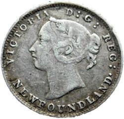 Victoria - 5 Cents 1896 Newfoundland