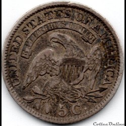 1830 Half Dime - 5 Cents (ex.2)
