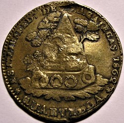 México - Quartillo, 1862 Estado Zacatecas - 2nd Republic (ex.2 var.)