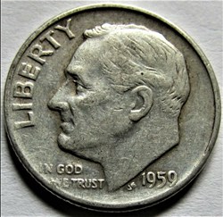 1959 Denver Dime