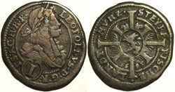 1695 Graz, 1 Kreuzer - Leopold I Austrian Empire