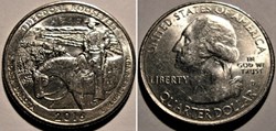 T. Roosevelt Park - 2016 D Quarter Dollar - North Dakota State