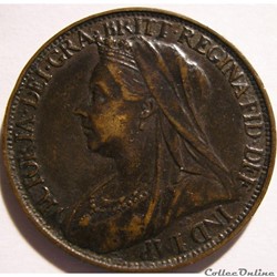 Victoria - One Farthing 1899 - Kingdom of Great Britain
