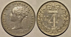 Victoria - 4 Pence 1883, Maundy issues - Kingdom of Great Britain