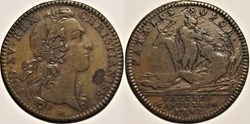 Louis XV - 1742 Jeton, Mercure endormant Argus - Parties casuelles
