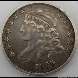 1835 Dime - 10 Cents (ex.2)