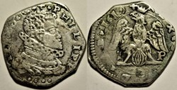 1619 Regno di Sicilia, 4 tarí Messina - Filippo III