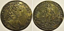 ca.1718 Louis XV - Jeton "les progrès du Roi"