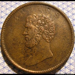 1809-1810 Brutus HalfPenny - Walthamstow Cie, Essex