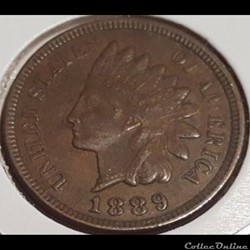 1889 One Cent