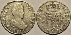 1811 - 2 Reales - Fernando VII de España