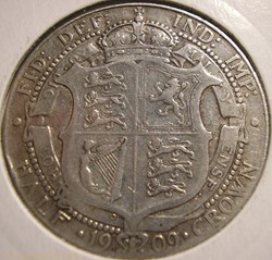 Edward VII - Half Crown 1909 - United Kingdom of G.B.