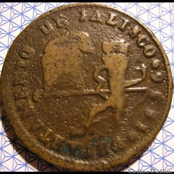 México - 1/4 Real 1836 Estado Jalisco - 2nd. Republic