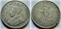 George V - One Shilling 1924 - South Africa