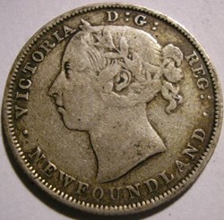 Victoria - 20 Cents 1888 Newfoundland