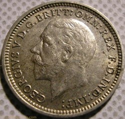 George V - 3 Pence 1934 - UK