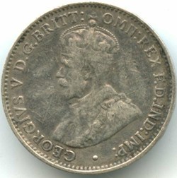 George V - Three Pence 1912 - Australia