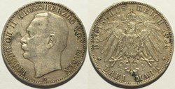 Friedrich II - 3 Mark 1909 - Grand Duchy of Baden