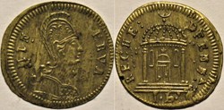 Token c.1806 Mercury - Rechenpfennig by Johann Jakob Lauer
