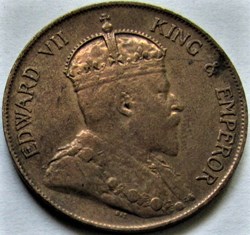 Edward VII - One Cent 1905 - Hong Kong