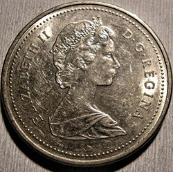 Elizabeth II - 5 Cents 1987