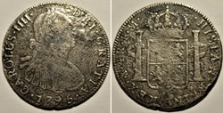México - 4 Reales 1795 Mexico, Shipwreck - Carlos IV de España