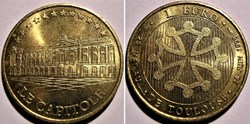 Capitole de Toulouse - Monnaie Temporaire 1 Euro 1998