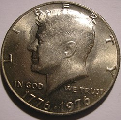 Kennedy - 1976 Bicentenial Independence 1776-1976