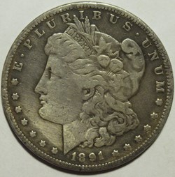1891 Carson City Dollar