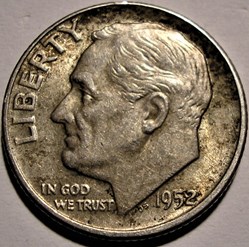 1952 Dime
