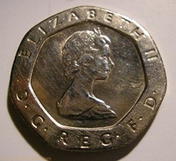 Elizabeth II - 20 Pence 1982 - UK