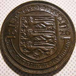 George V - 1/24 Shilling 1926 - Jersey