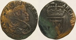 Philippe IV - Liard 1639 Arras, Artois