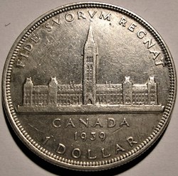 George VI - 1 Dollar 1939
