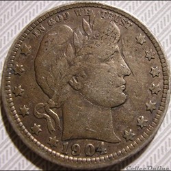 1904 Quarter Dollar