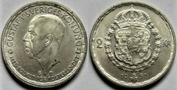 Gustaf V of Sweden - 2 Kronor 1950