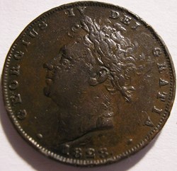 George IV - 1 Farthing 1828 Great Britain