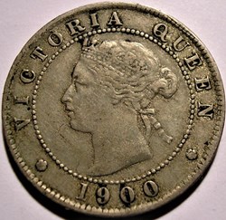 Victoria - Half Penny 1900 - Jamaica Island