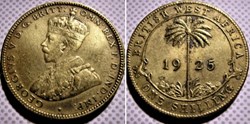 George V - 1 Shilling 1925 - West Africa