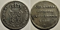 1789 Madrid, Medalla de la Proclamación Carlos IV de España