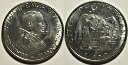 Ioannes Paulus II - 100 Lire 1987, Città del Vaticano, Roma - l'Annunciazione