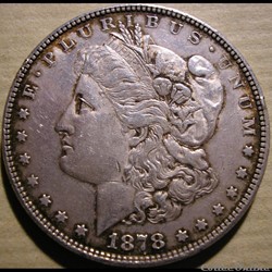 1878 Dollar - 7 Feathers (ex.2)