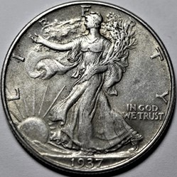 1937 Half Dollar