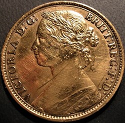 Victoria - One Penny 1881 - Kingdom of Great Britain