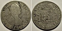 México - 1 Real 1806 Mexico - Carlos IV de España - Error